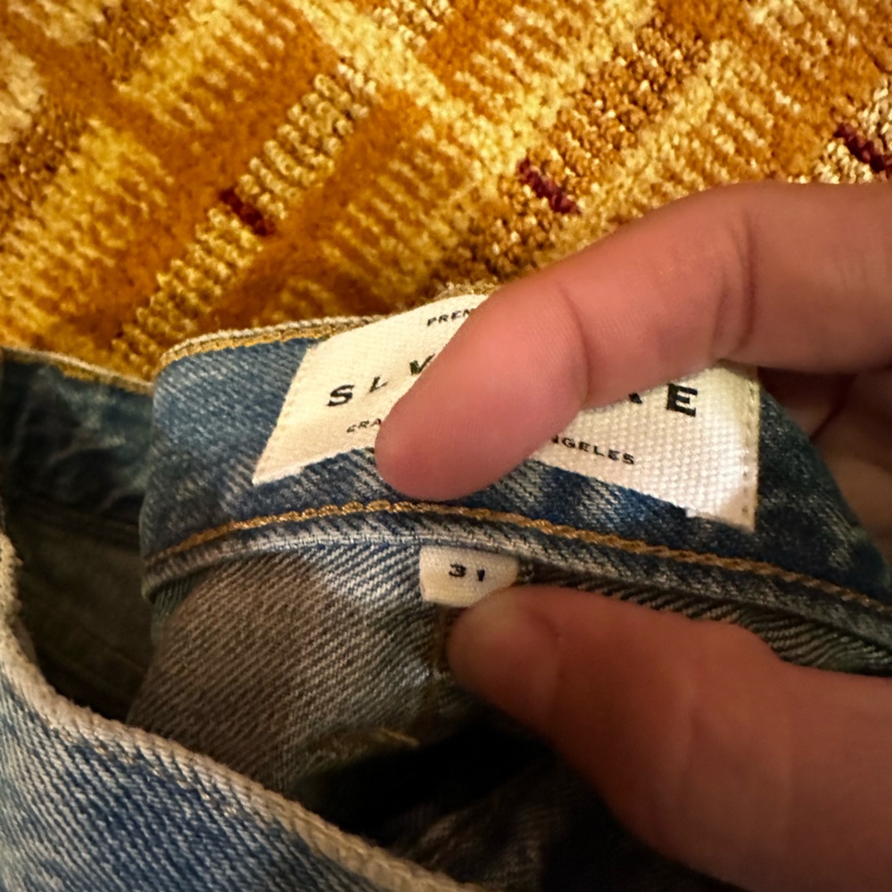 SLVRLAKE London Denim Size 31 BNWOT - Picture 7 of 9